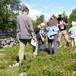På Svukuriset får du lokal mat og skikklieg hvile for slitne lår. Du har og muligheten til å bruke pausen til for eksempel natursti, som her.