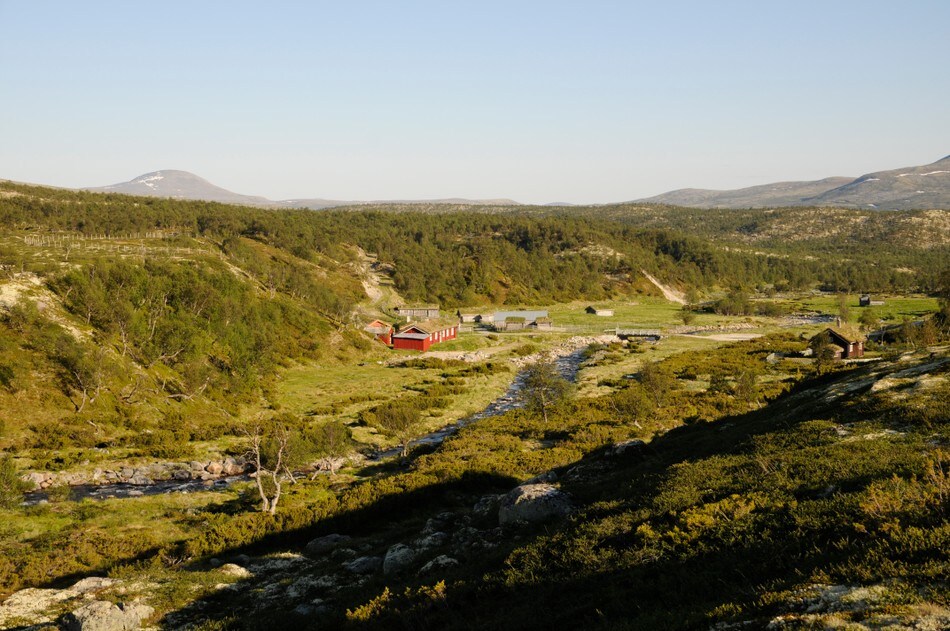 Utsikt over Raudsjødalen