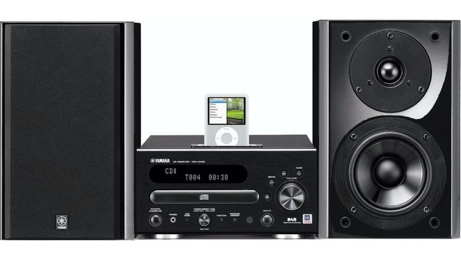 Yamaha M430 system med DAB digitalradio