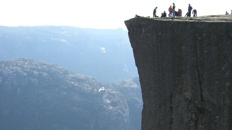 Preikestolen (Foto: Olaf Erlend Gundersen/NRK) Preikestolen (Foto: Olaf Erlend Gundersen/NRK)