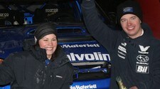 Veronica Engan og Anders Grøndal (Foto: bilsport.no)