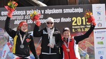 Lena Duerr, Lene Løseth, Ramona Siebenhofer (Foto: Norges Skiforbund)
