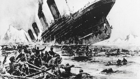 Tegning av Titanic Tegning av Titanic
