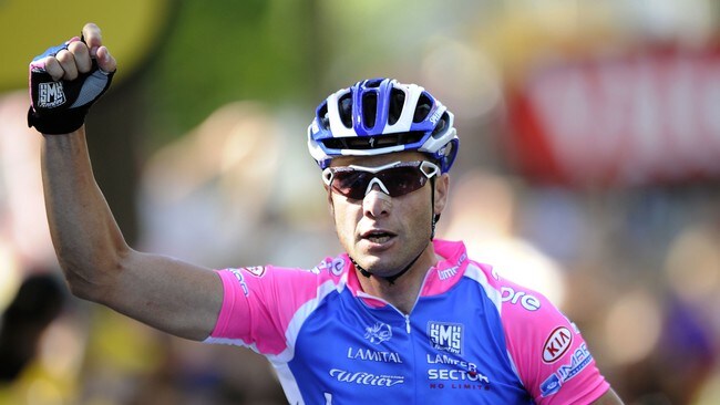 Alessandro Petacchi (Foto: LIONEL BONAVENTURE/Afp) Alessandro Petacchi (Foto: LIONEL BONAVENTURE/Afp)