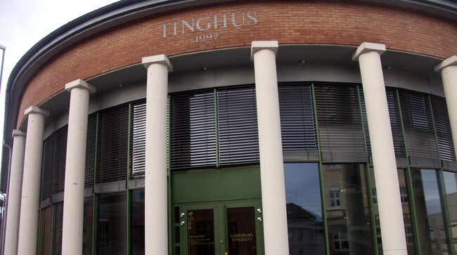 Sarpsborg tingrett (Foto: Rainer Prang/NRK) Sarpsborg tingrett (Foto: Rainer Prang/NRK)