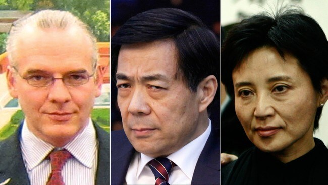 Neil Heywood, Bo Xilai og Gu Kailai (NTB Scanpix) Neil Heywood, Bo Xilai og Gu Kailai (NTB Scanpix)