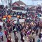 Rådhuset i Porsgrunn rommer hundrevis av demonstranter.