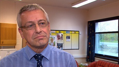 Rektor ved Frederik II, Jens Nicolaisen (Foto: Birger Kjølberg/NRK) Rektor ved Frederik II, Jens Nicolaisen (Foto: Birger Kjølberg/NRK)