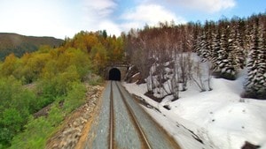 Nordlandsbanen: Lønsdal - Fauske 9:10