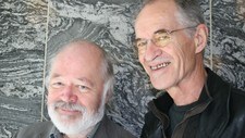 Bjørn Stendahl og Ditlef Eckhoff, drivkrefter i Tønsberg Jazz Society 1959 (Foto: Erling Wicklund/NRK) Bjørn Stendahl og Ditlef Eckhoff, drivkrefter i Tønsberg Jazz Society 1959 (Foto: Erling Wicklund/NRK)
