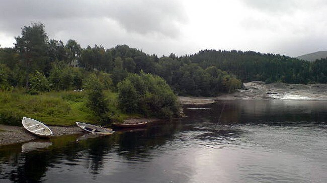 Tømmeråsfossen (Foto: Kaja Kristin Ness/NRK ) Tømmeråsfossen (Foto: Kaja Kristin Ness/NRK )