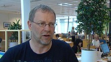 Arne Blix, redaktør i Adresseavisen (Foto: Morten Andersen/NRK)