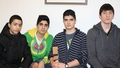 Torvan Khider, Mehram Noorzei, Koorush Ansari, Akhmad Khakimov Masudovitsj