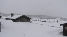Svarthamar er lite besøkt på vinteren.
