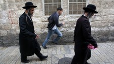 Ortodokse jøder i Jerusalem (Scanpix/AFP)