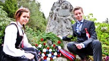 Tuva Elise Kvalheim Brunvær og Kristoffer Koppen Kristensen (Foto: Ivar Lid Riise/NRK) Tuva Elise Kvalheim Brunvær og Kristoffer Koppen Kristensen (Foto: Ivar Lid Riise/NRK)