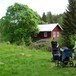 Øvresaga er tilgjengelig med både sykkel og barnevogn.