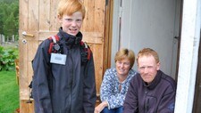 Imbrikt Elgevasslien og foreldrene Solveig og Ingar (Foto: Kjetil Svanemyr) Imbrikt Elgevasslien og foreldrene Solveig og Ingar (Foto: Kjetil Svanemyr)
