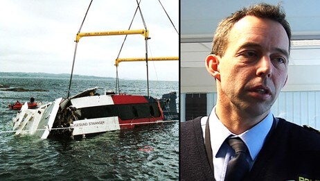 Politimester Kaare Songstad og Sleipner (Foto: Alf Ove Hansen/Scanpix/NRK) Politimester Kaare Songstad og Sleipner (Foto: Alf Ove Hansen/Scanpix/NRK)