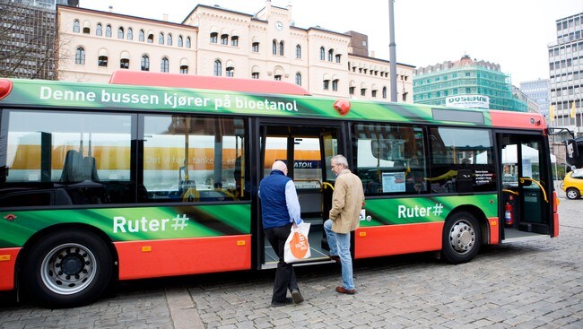 Buss fra Ruter (Foto: Lien, Kyrre/SCANPIX) Buss fra Ruter (Foto: Lien, Kyrre/SCANPIX)