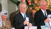 Yasir Arafat, Shimon Peres og Yizak Rabin Yasir Arafat, Shimon Peres og Yizak Rabin