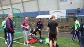 Gatefotballfilm - Trening på Vallhall for Frelsesarmeens gatefotball