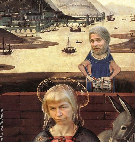 Narvestad i middelalderen (Foto: Fotofikling: Alltid Moro)
