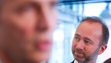 Statsminister Jens Stoltenberg og nærings- og handelsminister Trond Giske (Foto: Larsen, Håkon Mosvold/SCANPIX)