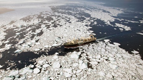 Nisshin Maru i Sørishavet (Foto: Sea Shepherd Conservation Society, Barbara Veiga/Ap) Nisshin Maru i Sørishavet (Foto: Sea Shepherd Conservation Society, Barbara Veiga/Ap)