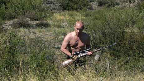 Putin på jakt Putin på jakt