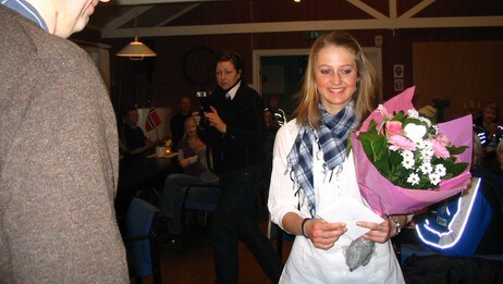 Velkommen hjem Ingvild (Foto: Jorun Vang/NRK)