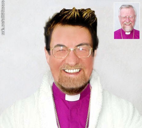 Biskop Kvarme stylet av Jan Thomas (Foto: Fotofikling: Alltid Moro)
