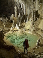 Lechuguilla-grotten i New Mexico, USA (Foto: Max Wisshak) Lechuguilla-grotten i New Mexico, USA (Foto: Max Wisshak)