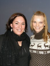 Sylvia Cloutier og Sara Marielle  (Foto: Sylvi Inez Liljegren/NRK)