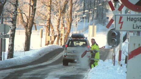 Tomsbakken (Foto: Hans Petter Reppe/NRK) Tomsbakken (Foto: Hans Petter Reppe/NRK)