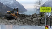 Ras ved Folgefonntunnelen