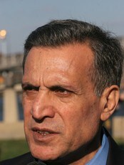 Nabil Abu Rudeina er talsmann for  (Foto: Nicholas Kamm/Scanpix/AFP)