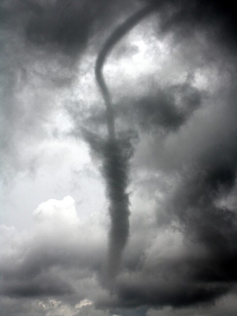 En tornado traff Essex, like utenfor London 27. august 2010. (FOTO: David Stammers) (Foto: David Stammers/MASONS NEWS SERVICE)