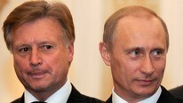 Leonid Tjagatsjev og Vladimir Putin (Foto: Alexander Nemenov/Scanpix/AP) Leonid Tjagatsjev og Vladimir Putin (Foto: Alexander Nemenov/Scanpix/AP)