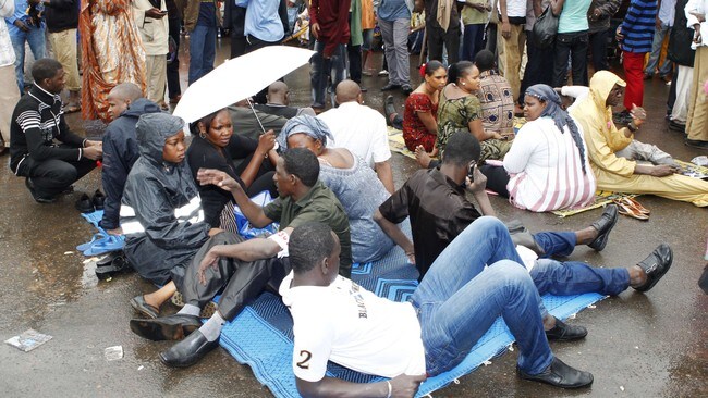 Protest Mali (Foto: HABIBOU KOUYATE/Afp) Protest Mali (Foto: HABIBOU KOUYATE/Afp)