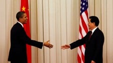 Barack Obama og Hu Jintao (Foto: Ng Han Guan/Scanpix/AP)