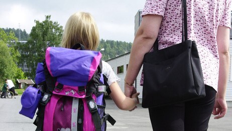 Første skoledag illustrasjon (Foto: Aas, Erlend/SCANPIX)
