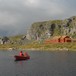 Det er mulig å låne båt på Stranddalsvatnet til fiske eller rekreasjon