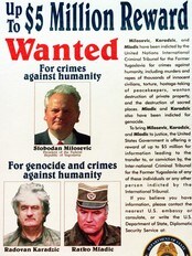 Serbisk trekløver: Slobodan Milosevic, Radovan Karadzic and Ratko Mladic (Foto: GEORGE BRIDGES/Afp/Scanpix) Serbisk trekløver: Slobodan Milosevic, Radovan Karadzic and Ratko Mladic (Foto: GEORGE BRIDGES/Afp/Scanpix)