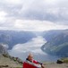Utsikt Preikestolen Lysefjorden
