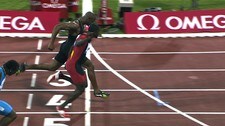 Justin Gatlin og Asafa Powell Justin Gatlin og Asafa Powell