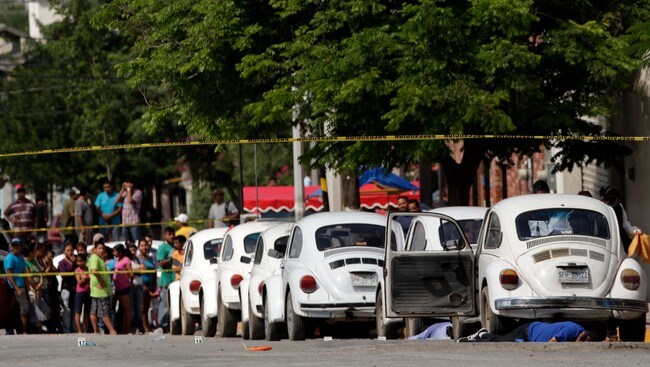 Taxier i Monterrey (Foto: STRINGER/MEXICO/Reuters) Taxier i Monterrey (Foto: STRINGER/MEXICO/Reuters)