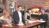 Nett-tv-debatt fra Høyres landsmøte - Deltakere Maria Göthner (Unge Høyre), Frank Bakke-Jensen (Finnmark Høyre) og Anne-Marit Eira (Sametingsgruppa). Debattleder Thor Thrane, NRK.