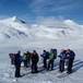 Opp fra Veltdalshytta. Naushornet og Tordsnos i bakgrunnen
