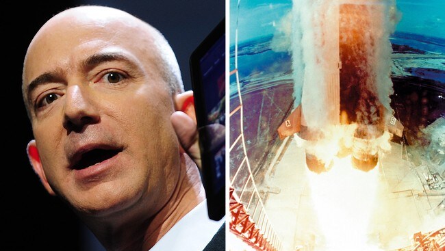 Jeff Bezos og Apollo 11 (Foto: -/NTB Scanpix) Jeff Bezos og Apollo 11 (Foto: -/NTB Scanpix)